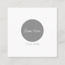 Search for circle business cards Stylish