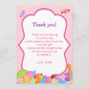 Search for candy thank you cards Girl