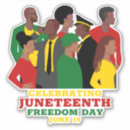 Search for juneteenth stickers Emancipation
