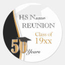 Search for class reunion stickers Black