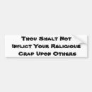 Search for atheist bumper stickers Anti christian