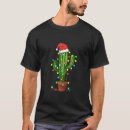 Search for christmas cactus tshirts Lights