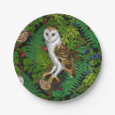 Search for owl paper plates Forest