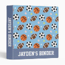 Search for sports binders Boys