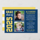 Search for then and now graduation invitations High school