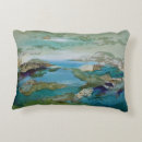 Search for blue green pillows Water