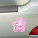 Search for poodle bumper stickers Pink