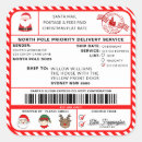 Search for santa labels North pole mail