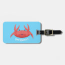Search for crab luggage tags Crustacean