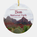 Search for zion national park ornaments Mountains