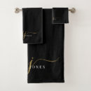 Search for black gold bath towels Script