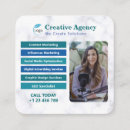 Search for digital marketing business cards Influencer