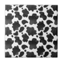 Search for cow print tiles Black and white