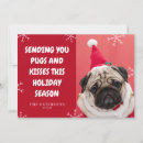 Search for pug christmas cards Funny