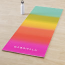 Search for rainbow yoga mats Watercolor