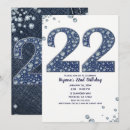 Search for 22nd birthday invitations Modern