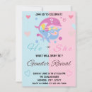 Search for funny gender reveal invitations Baby