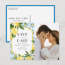 Search for lemon save the dates Watercolor