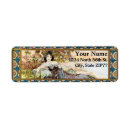 Search for art nouveau return address labels Vintage