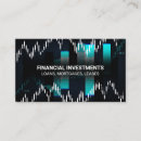 Search for stock market business cards Finance