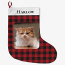 Search for pet christmas stockings Plaid