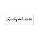 Search for deliver rubber stamps Kindly deliver to