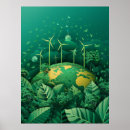 Search for clean environment posters Green