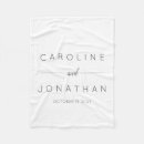 Search for wedding date blankets Elegant