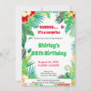 Search for beach 60th birthday invitations Luau