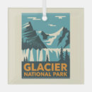 Search for glacier national park ornaments Montana vacation