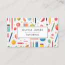 Search for tutor business cards School