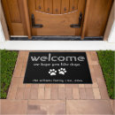 Search for dog paw print doormats Dogs
