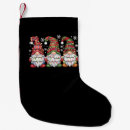 Search for gnome christmas stockings Santa