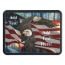 Search for american flag trailer hitch covers Bald eagle
