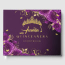Search for quinceanera guest books 15th