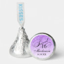 Search for purple sweet sixteen favors Glitter