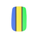 Search for blue and green nail art Black