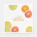 Search for citrus fruit napkins Bridal shower