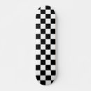 Search for black and white skateboards Checkered