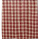 Search for red gingham shower curtains Checkered