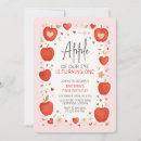 Search for apple birthday invitations Modern