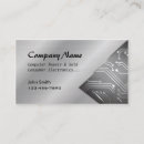 Search for hi tech business cards digital