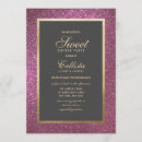 Search for luxe invitations Gold foil