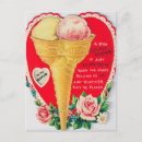 Search for ice cream valentines day cards Retro