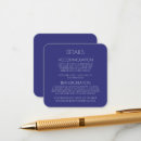 Search for blue blank invitations Minimalist