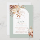 Search for autumn bridal brunch invitations Watercolor