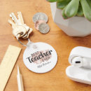 Search for teacher appreciation keychains Best teacher ever