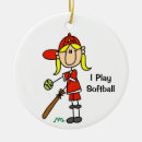 Search for softball ornaments Sports
