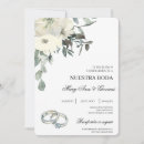 Search for silver and white invitations Floral