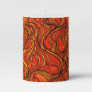 Search for stained glass candles Orange